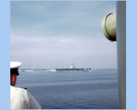 1968 04 28 Entering Subic Bay - Ensign Duffy - USS Enterprise CVN-65 moored(1).jpg